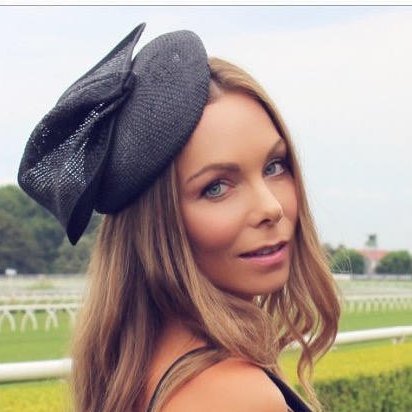 Alina Black Fascinator, Kentucky Derby Hat, High Quality Cocktail Hat, Royal Wedding Fascinator, Spring Derby Hats for Women, Tea Party Hat