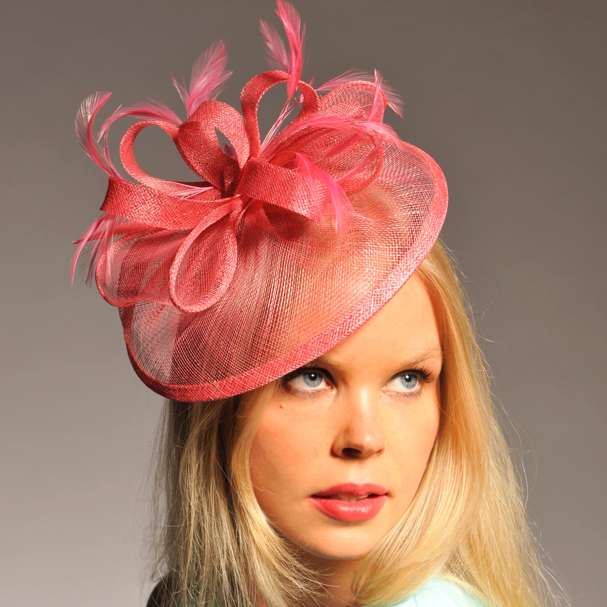 Elsa Candy Pink Fascinator, Kentucky Derby Hat, Spring Racing Fashion 2019, Wedding Hat, Fancy Oaks Headband, Pink Tea Hat, Royal Hats