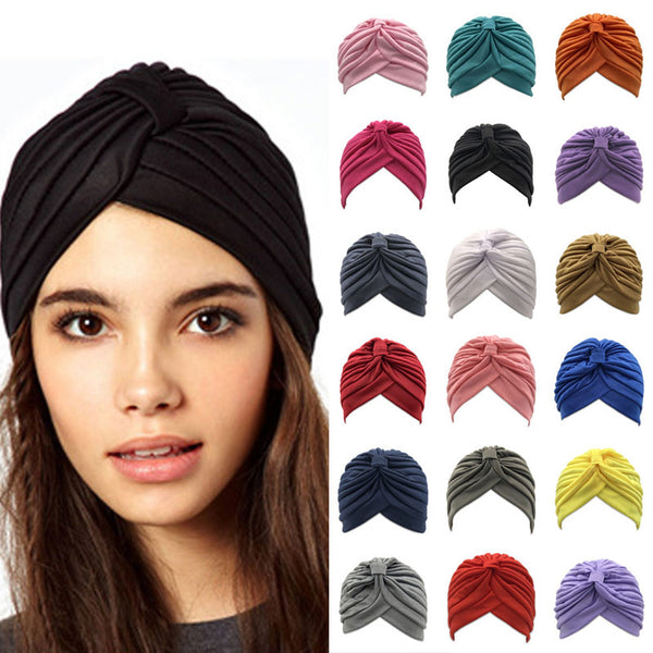 SALE item* Sana white turban head-wrap, vintage hat, lightweight beanie, women's fashion skull cap, stretch chemo cap,ladies cancer hat