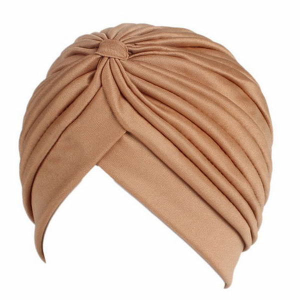 SALE item* Sana green turban, vintage head-wrap, lightweight beanie, skull cap, women's stretch chemo cap, ladies cancer hat, muslim hijab
