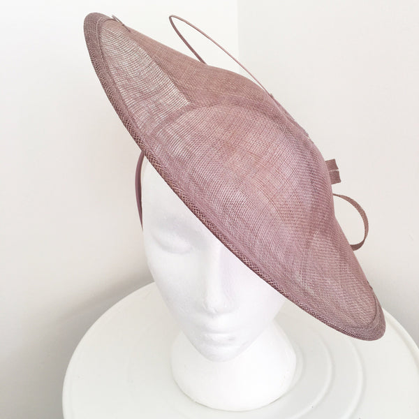 Lydia Taupe Fascinator Hatinator, Kentucky Derby Fascinator, Millinery, Saucer Hat, Tea-Party Hat, KY Oaks Fascinator, Royal Wedding Hats